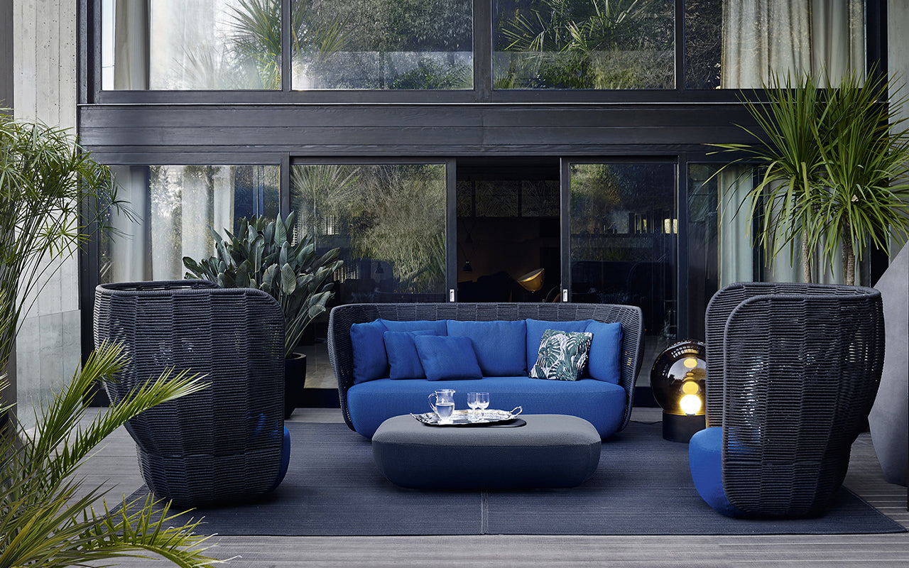 Featuring the Bay Sofa and Armchair.
