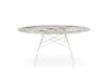 Glossy XXL Round Table - Stoneware
