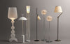 Featuring the Kartell floor lamps | Kabuki, Geen-A, Toobe, K-Lux, Planet, Angelo Stone (left to right).
